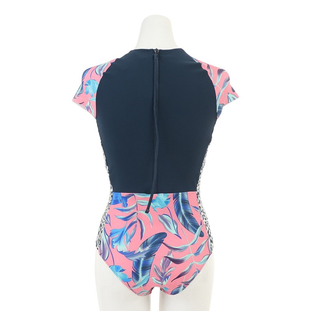 ハーレー（HURLEY）（レディース）水着 ラッシュガード オールインワン UVカット UPF50+ 速乾 FLANIMAL AV0801-628