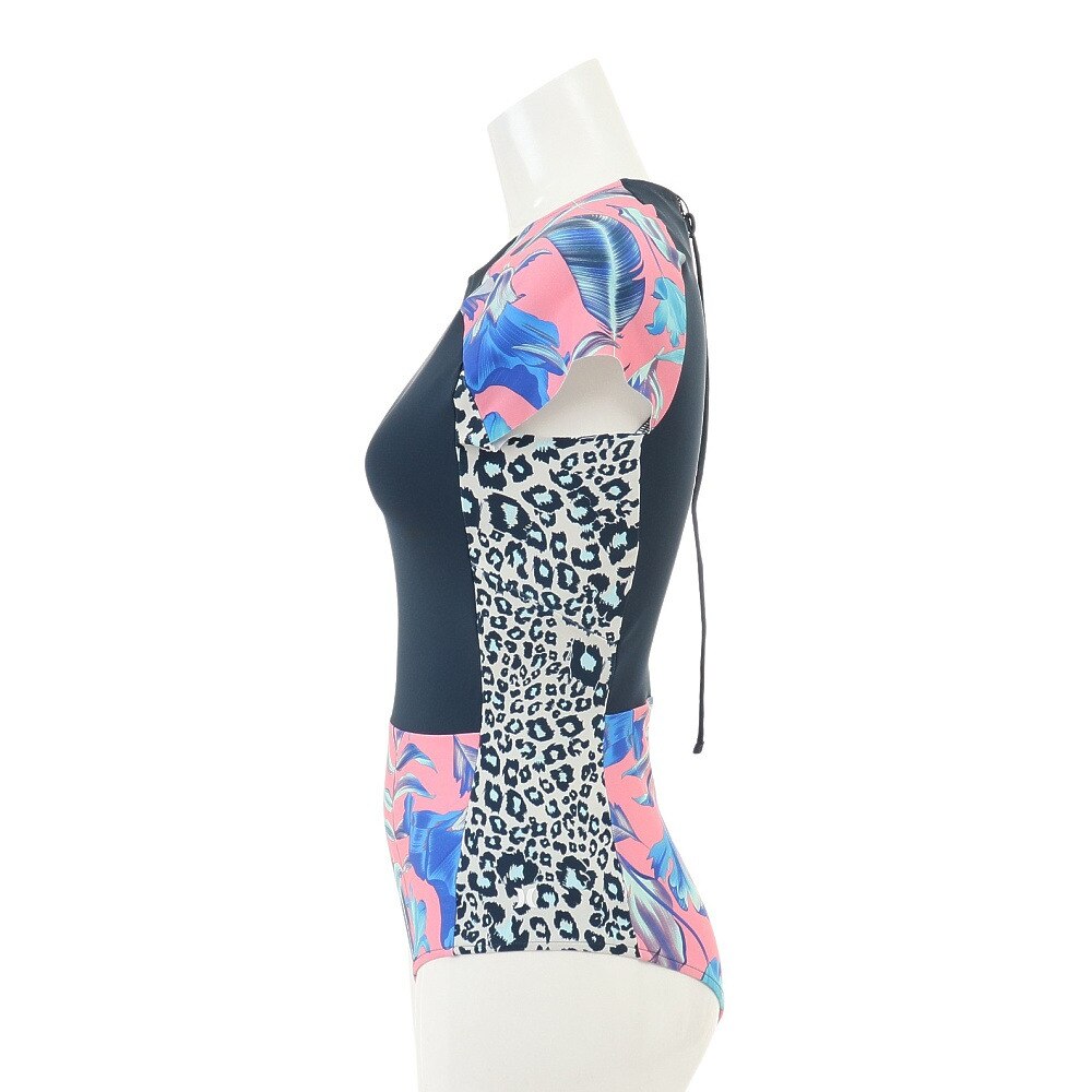ハーレー（HURLEY）（レディース）水着 ラッシュガード オールインワン UVカット UPF50+ 速乾 FLANIMAL AV0801-628