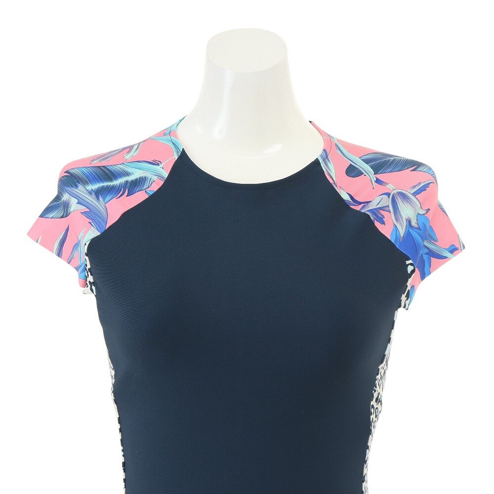 ハーレー（HURLEY）（レディース）水着 ラッシュガード オールインワン UVカット UPF50+ 速乾 FLANIMAL AV0801-628