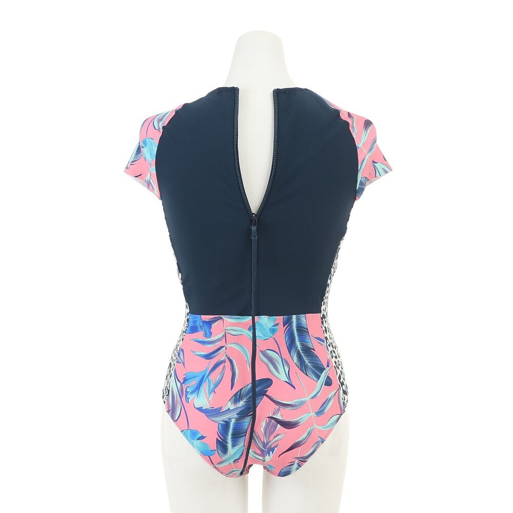 ハーレー（HURLEY）（レディース）水着 ラッシュガード オールインワン UVカット UPF50+ 速乾 FLANIMAL AV0801-628