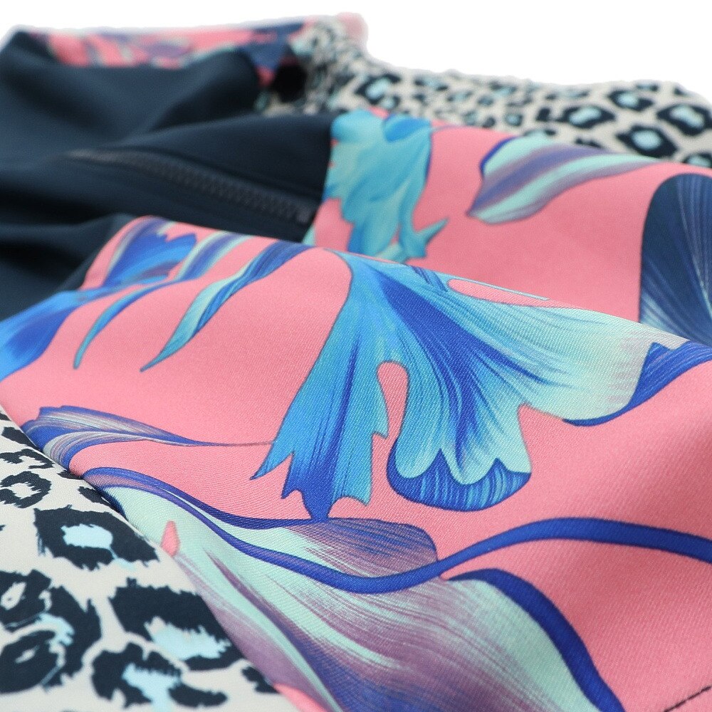 ハーレー（HURLEY）（レディース）水着 ラッシュガード オールインワン UVカット UPF50+ 速乾 FLANIMAL AV0801-628