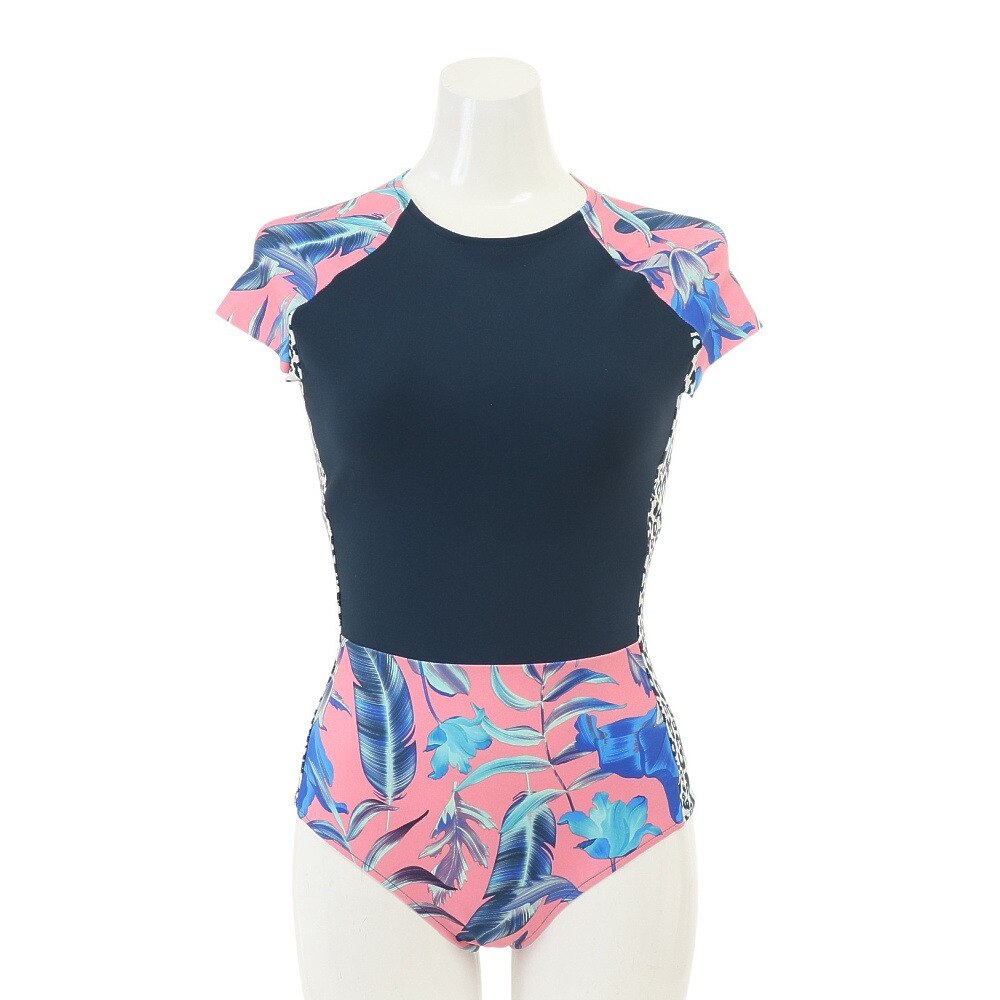 ハーレー（HURLEY）（レディース）水着 ラッシュガード オールインワン UVカット UPF50+ 速乾 FLANIMAL AV0801-628
