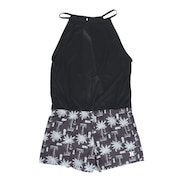 ハーレー（HURLEY）（レディース）水着 ラッシュガード ロンパース UVカット 紫外線対策 UPF50+ 水陸両用 RASH ROMPER ASYLUM CJ2700-012