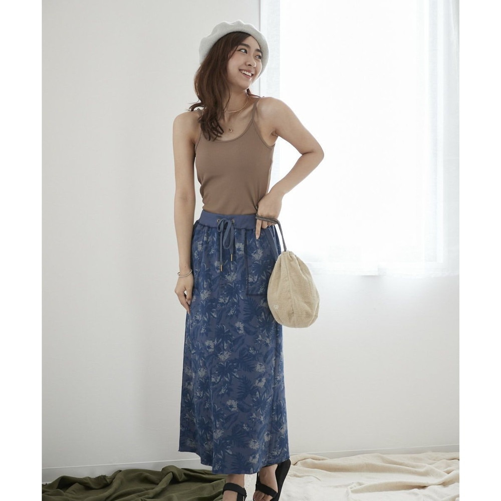 オーシャンパシフィック（Ocean Pacific）（レディース）ラッシュガード 水着 キャミソール UVインナー UVカット90%以上 ブラウン 521455-MOC