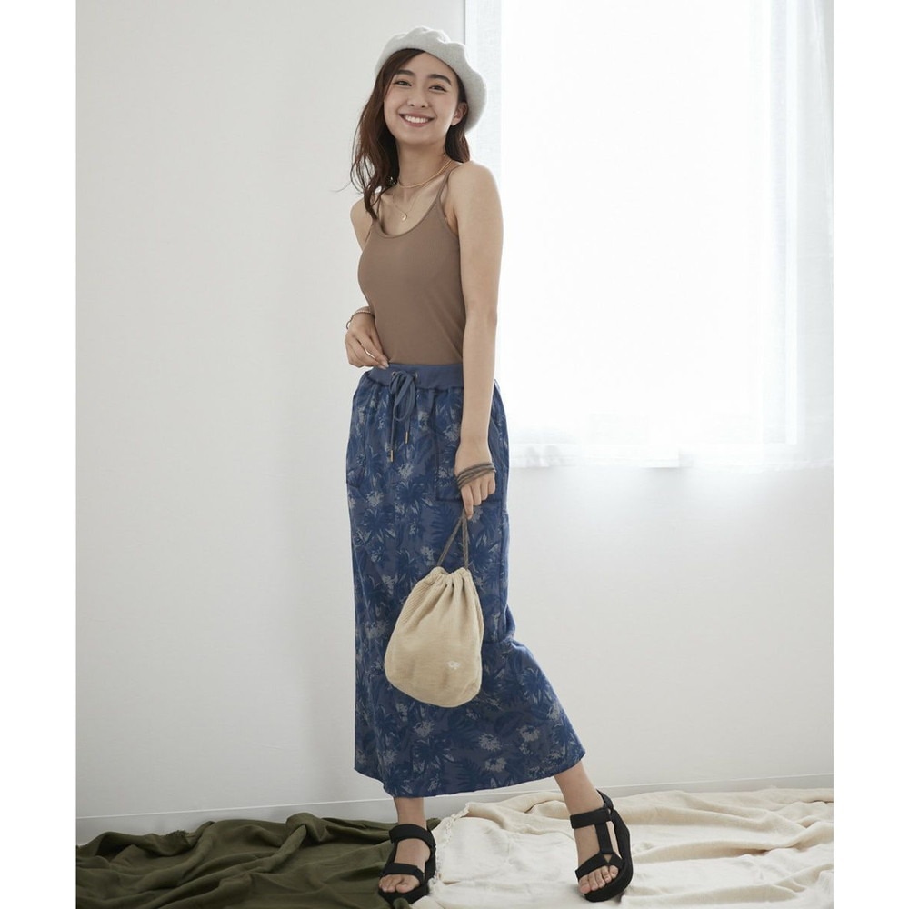 オーシャンパシフィック（Ocean Pacific）（レディース）ラッシュガード 水着 キャミソール UVインナー UVカット90%以上 ブラウン 521455-MOC