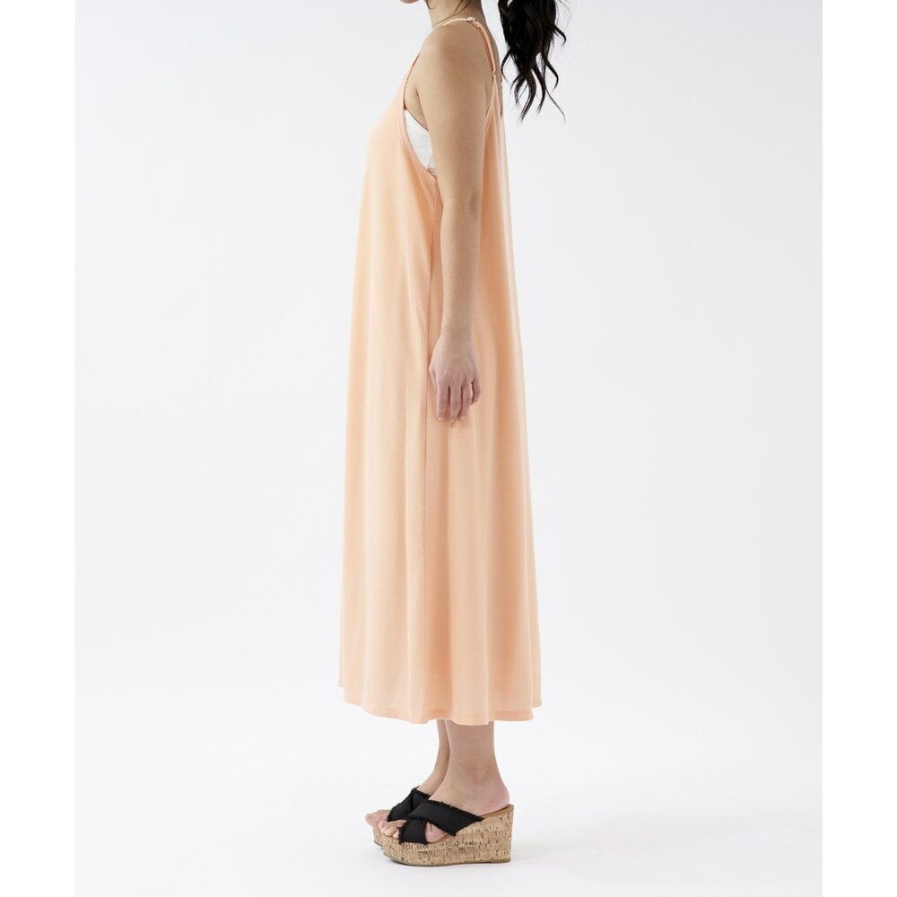 オーシャンパシフィック（Ocean Pacific）（レディース）水着 ラッシュガード オールインワン キャミワンピース UVカット 水陸両用 オレンジ 522481-ORG