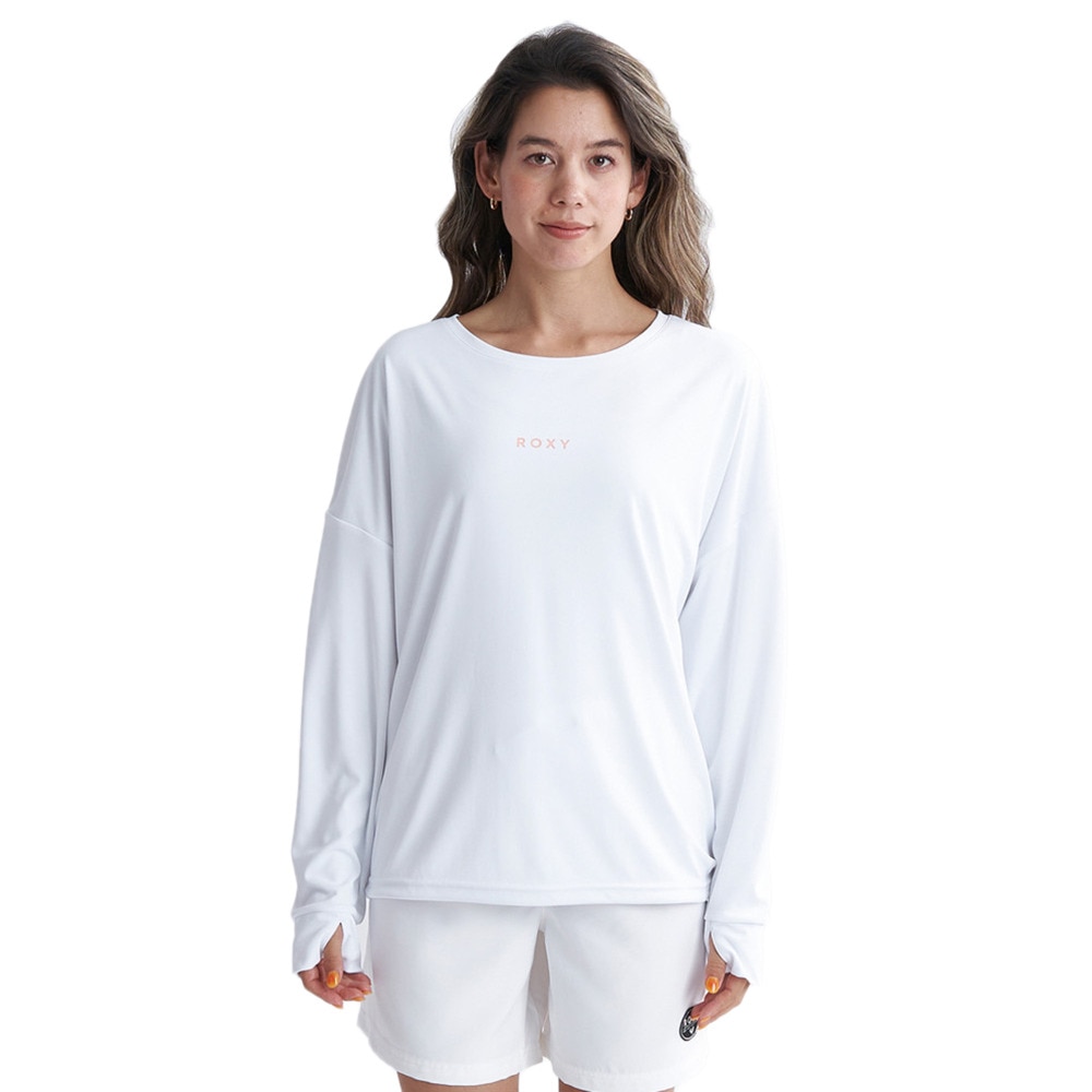 ロキシー（ROXY）（レディース）ラッシュガード 長袖 STORY OF MY LIFE 24SPRLY241038WHT
