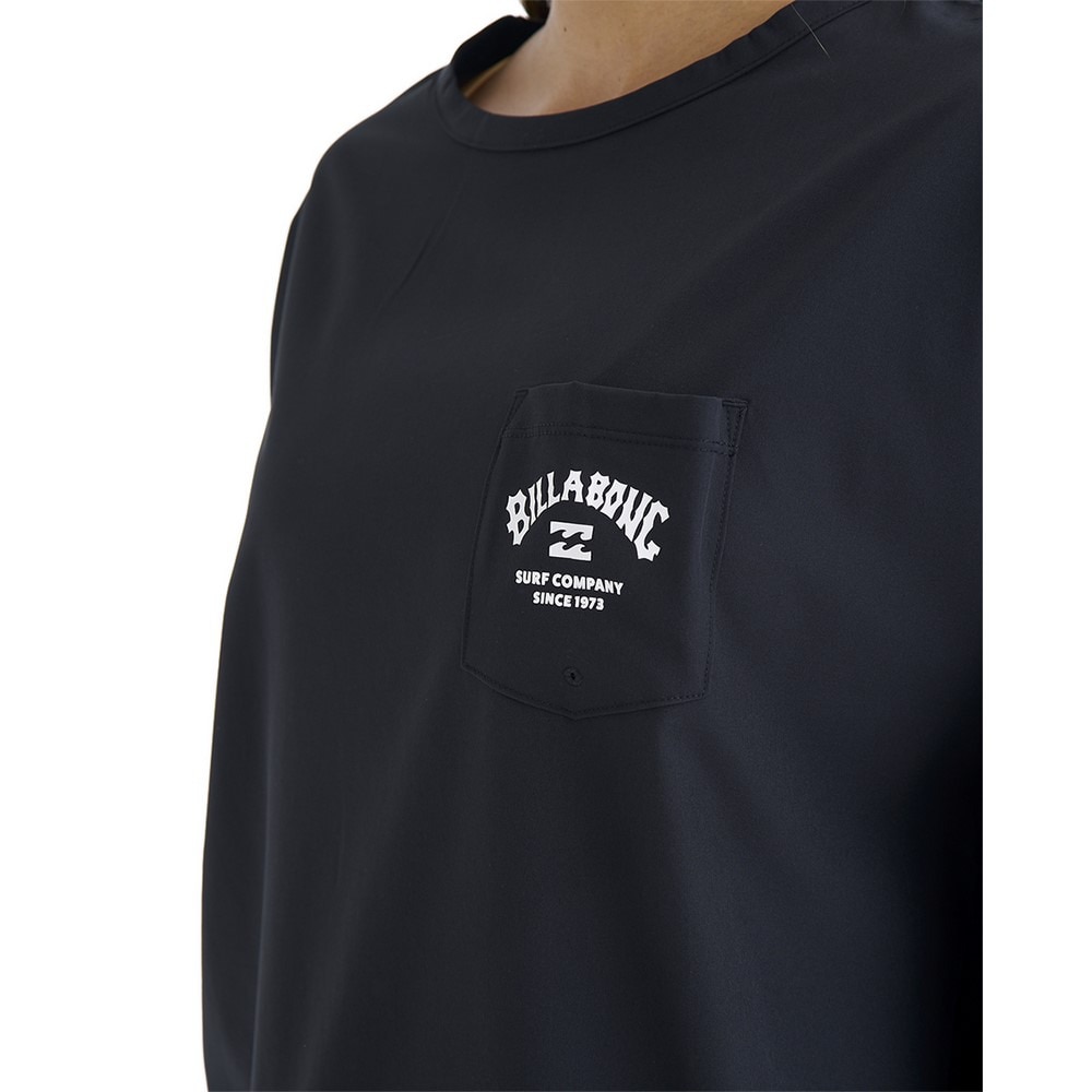 ビラボン（BILLABONG）（レディース）ラッシュガード 長袖Tシャツ BF01C868 BLK