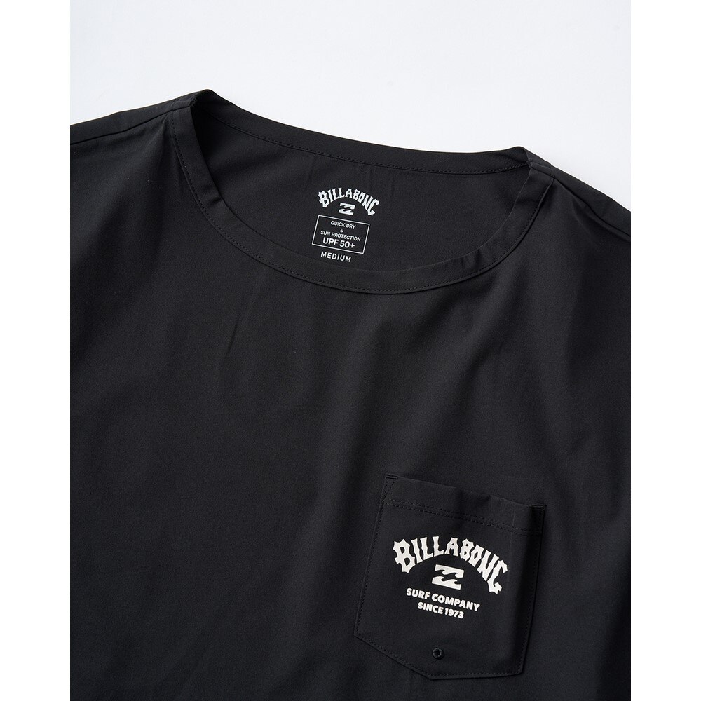 ビラボン（BILLABONG）（レディース）ラッシュガード 長袖Tシャツ BF01C868 BLK