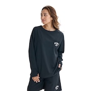 (レディース)ラッシュガード 長袖Tシャツ BF01C868 BLK