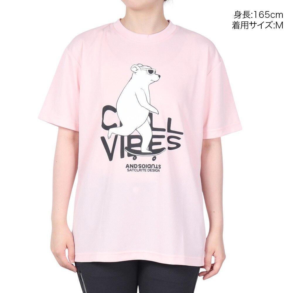 SCOPEDOG236（レディース）ラッシュガード BEACH CRUISER 半袖Tシャツ ASBCTCW-LPK