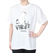 (レディース)ラッシュガード BEACH CRUISER 半袖Tシャツ ASBCTCW-WHT
