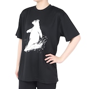 (レディース)ラッシュガード BEACH CRUISER 半袖Tシャツ ASBCTKW-BLK