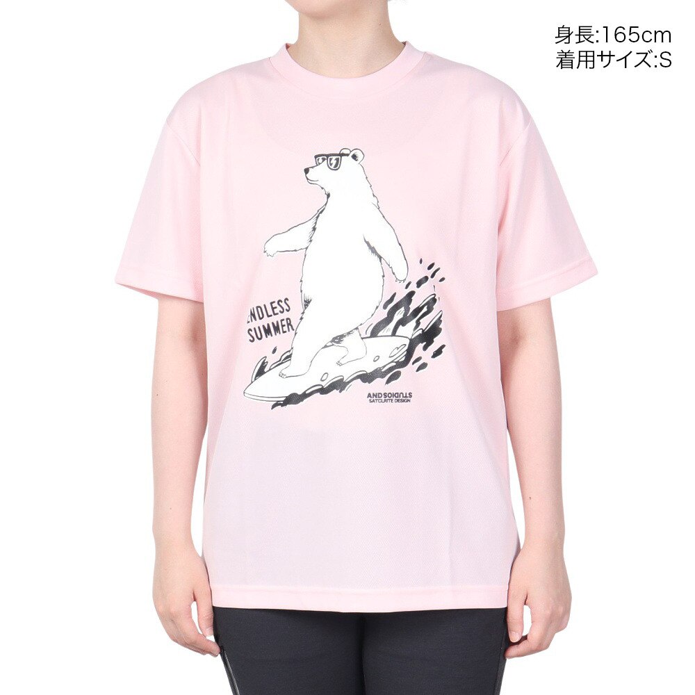 スコープ ドッグ 236（SCOPEDOG236）（レディース）ラッシュガード BEACH CRUISER 半袖Tシャツ ASBCTKW-LPK