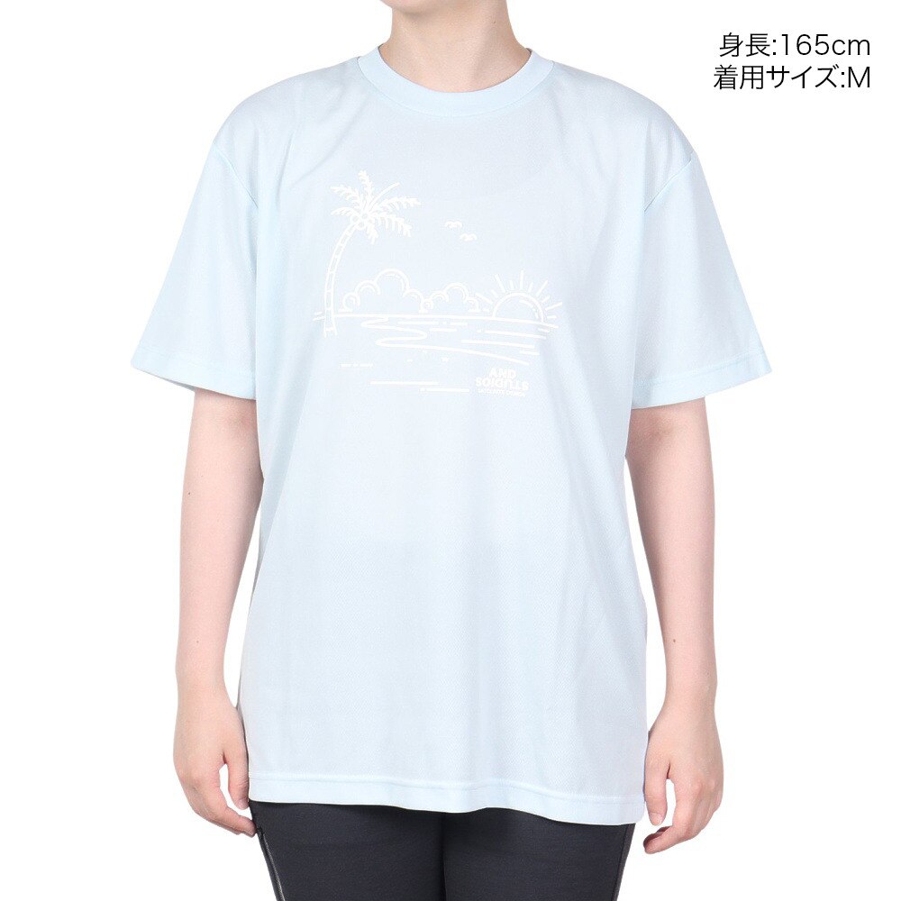 スコープ ドッグ 236（SCOPEDOG236）（レディース）ラッシュガード BEACH CRUISER 半袖Tシャツ ASBCTS2W-LBL