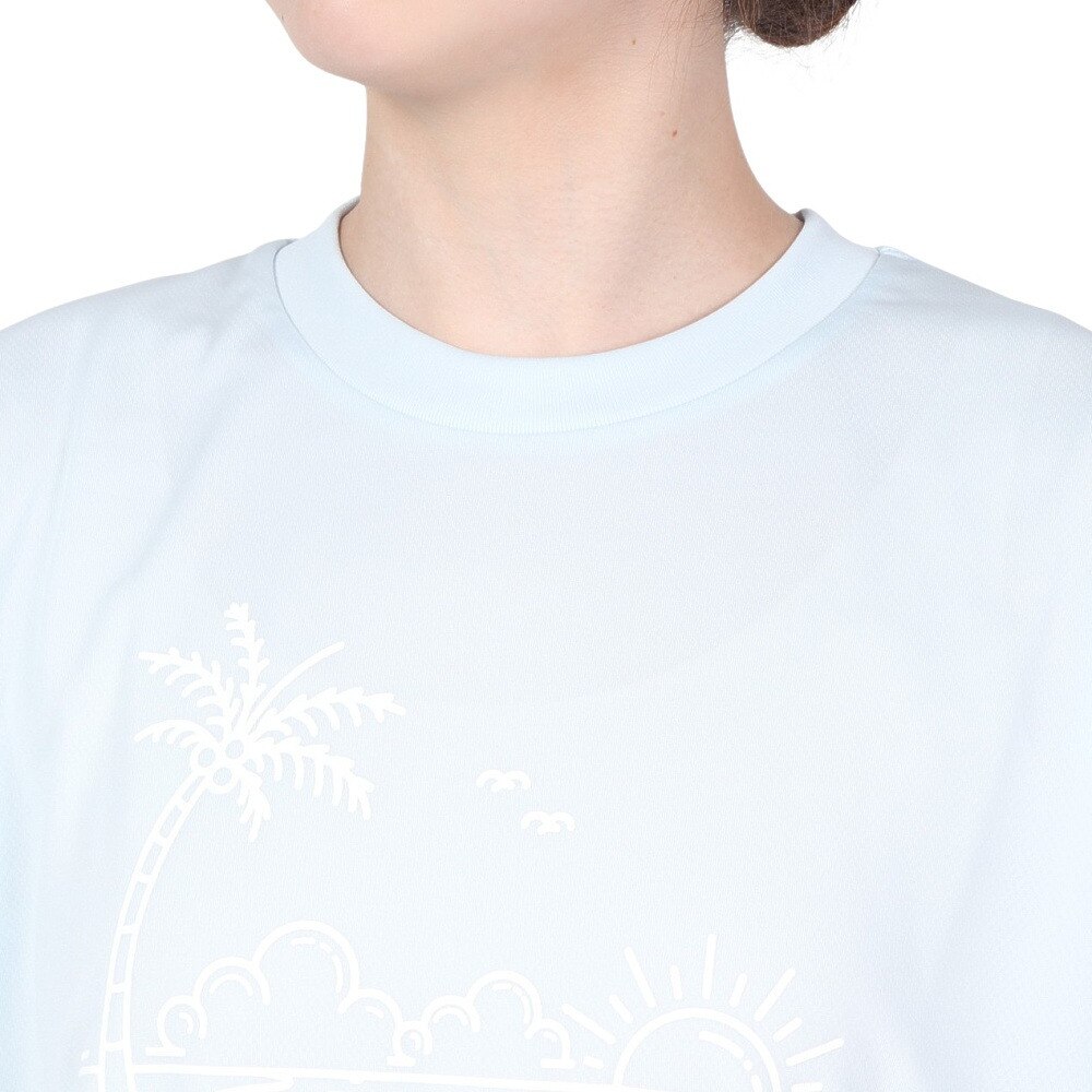 SCOPEDOG236（レディース）ラッシュガード BEACH CRUISER 半袖Tシャツ ASBCTS2W-LBL