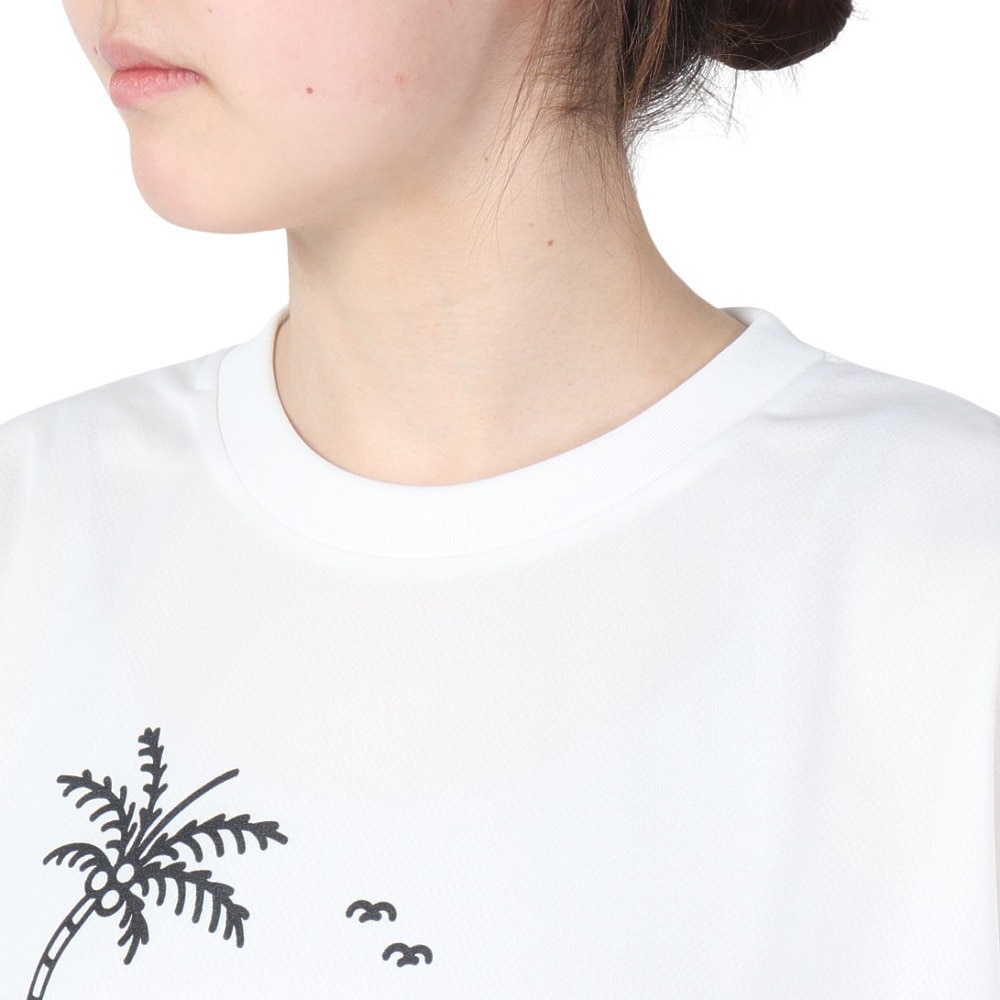 スコープ ドッグ 236（SCOPEDOG236）（レディース）ラッシュガード BEACH CRUISER 半袖Tシャツ ASBCTS2W-WHT