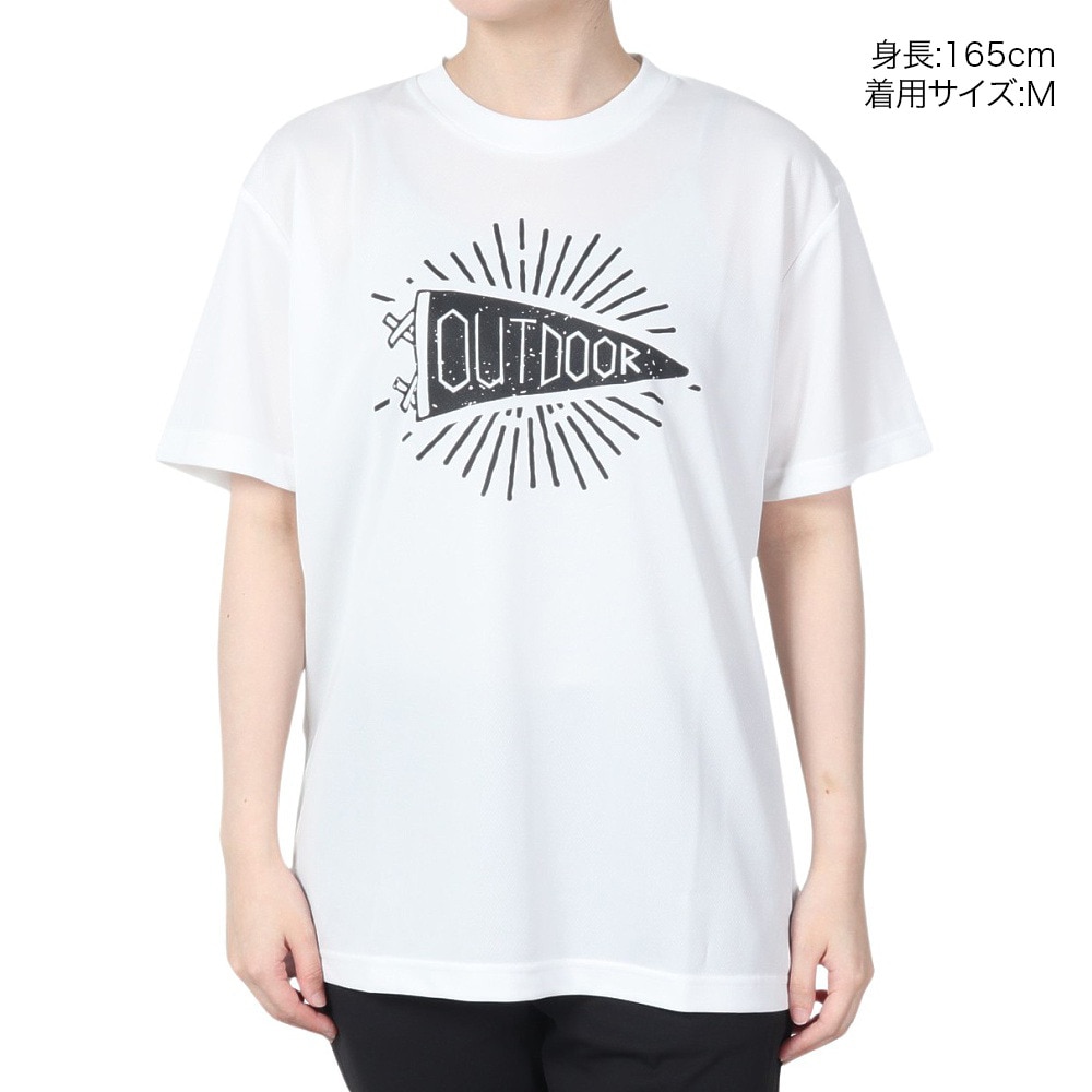 スコープ ドッグ 236（SCOPEDOG236）（レディース）ラッシュガード OUT CRUISER 半袖Tシャツ ASOCTFW-WHT