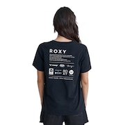 (レディース)ラッシュガード 半袖 Tシャツ HISTORIA DEL LOGO 24SURLY242018BBK