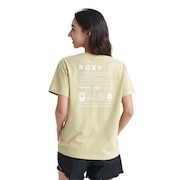 (レディース)ラッシュガード 半袖 Tシャツ HISTORIA DEL LOGO 24SURLY242018BEG