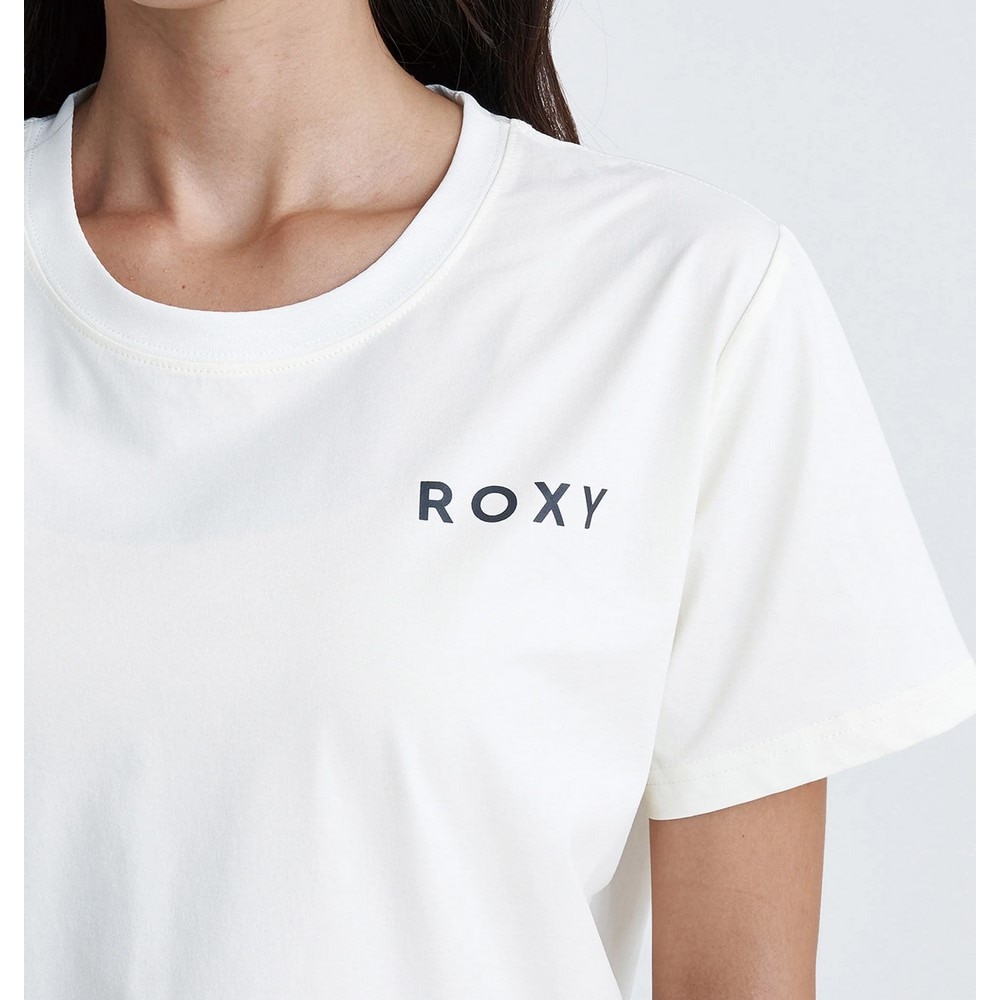 ロキシー（ROXY）（レディース）ラッシュガード 半袖 Tシャツ HISTORIA DEL LOGO 24SURLY242018OWT