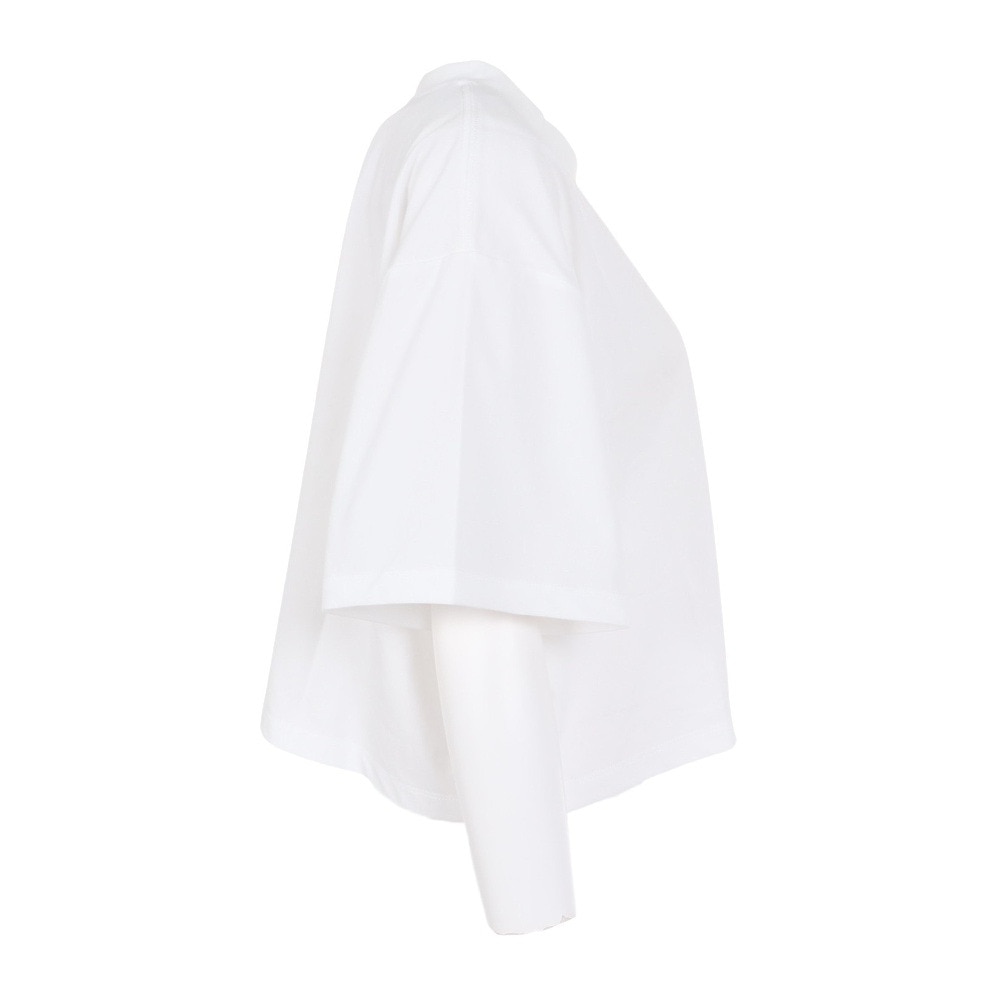 ルーカ（RVCA）（レディース）ラッシュガード 半袖 サーフ クロップド Tシャツ BE04C850 WHT