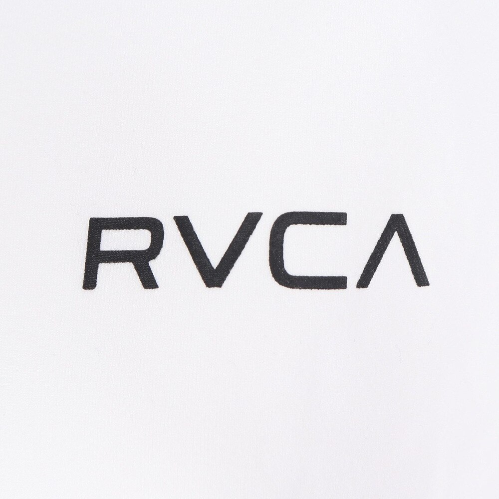 ルーカ（RVCA）（レディース）ラッシュガード 半袖 サーフ クロップド Tシャツ BE04C850 WHT