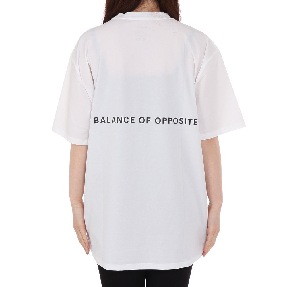 ルーカ（RVCA）（レディース）ラッシュガード 半袖 RG ショートスリーブ Tシャツ BE04C855 WHT