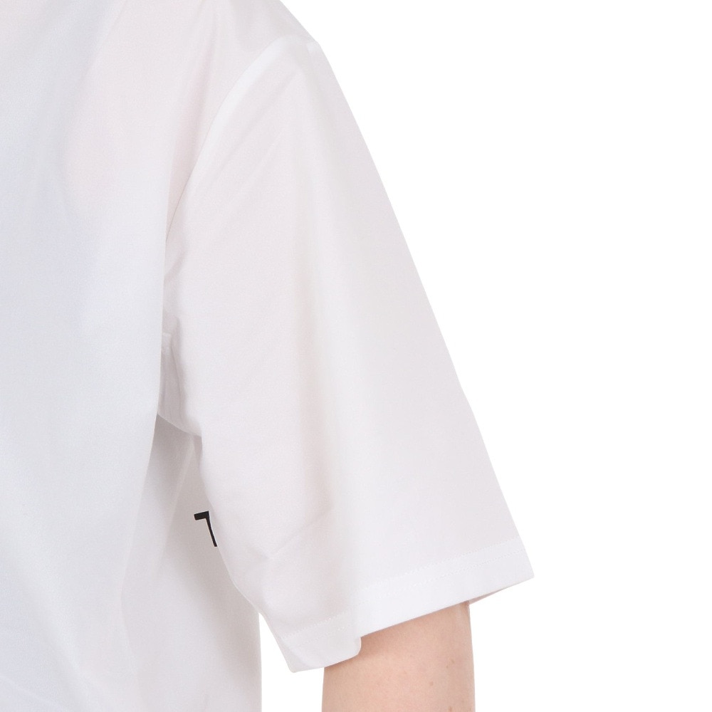 ルーカ（RVCA）（レディース）ラッシュガード 半袖 RG ショートスリーブ Tシャツ BE04C855 WHT
