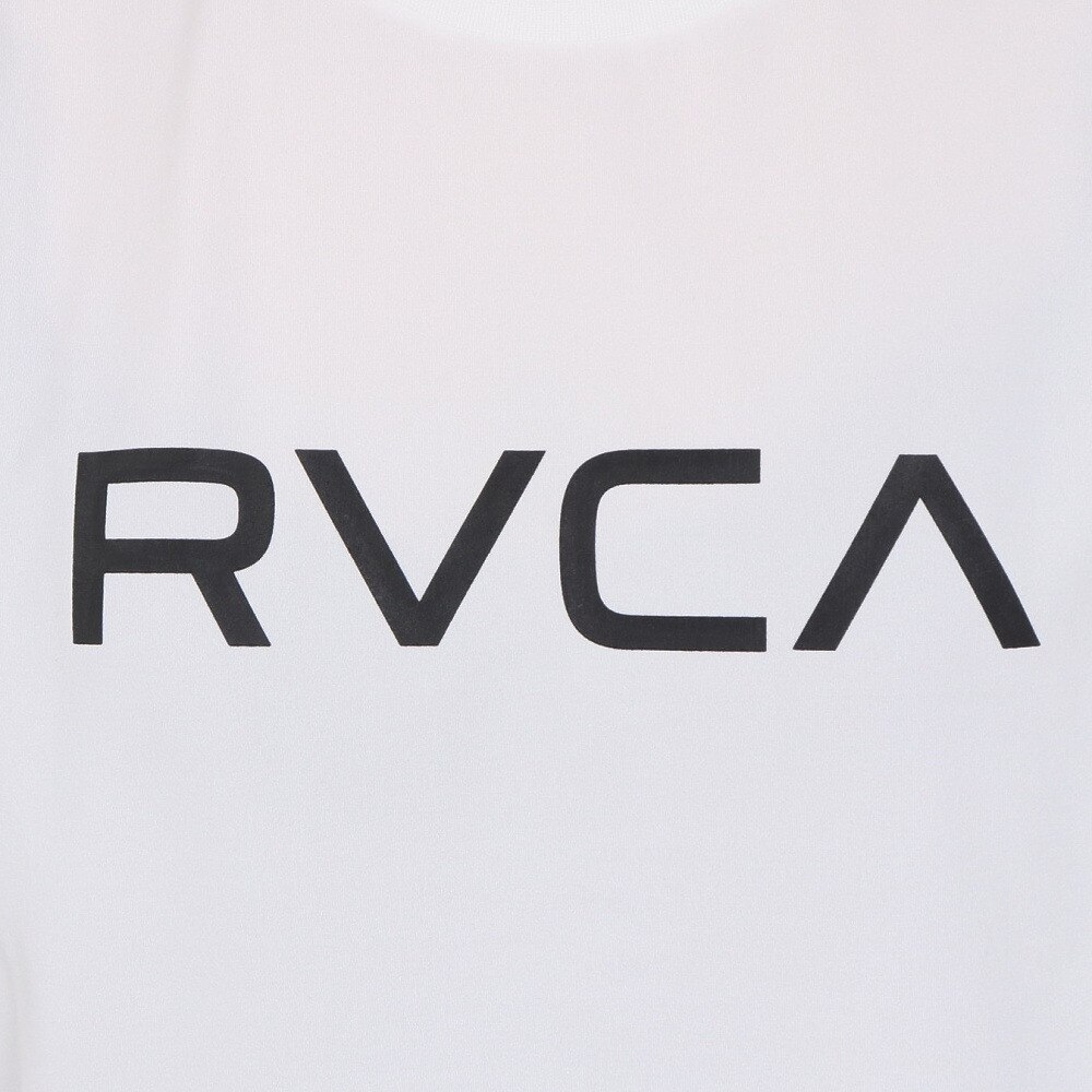 ルーカ（RVCA）（レディース）ラッシュガード 半袖 RG ショートスリーブ Tシャツ BE04C855 WHT