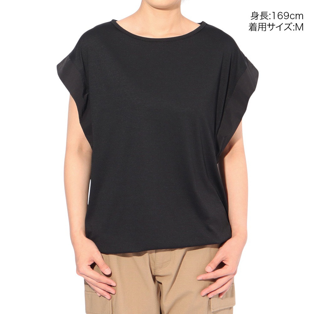 ロキシー（ROXY）（レディース）ラッシュガード 半袖 GRAN CANARIA ノースリーブラッシュTシャツ 25SPRLY251053BLK