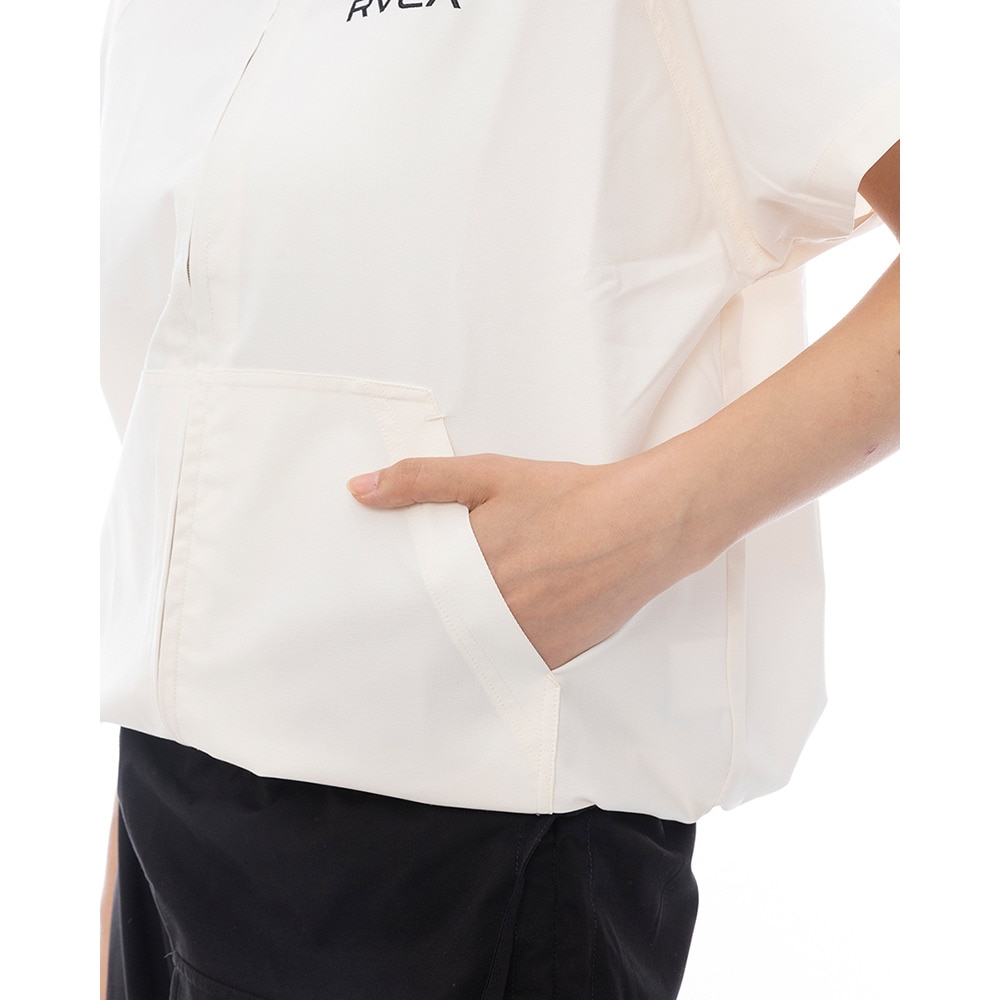 ルーカ（RVCA）（レディース）MINI RVCA UTILITY SS SHIRTS 半袖シャツ BF043853 WHT