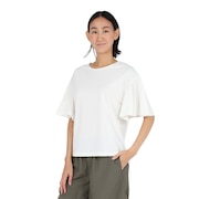 (レディース)ラッシュガード 半袖 フレアシャツ Lサイズ KW-4656 WT L
