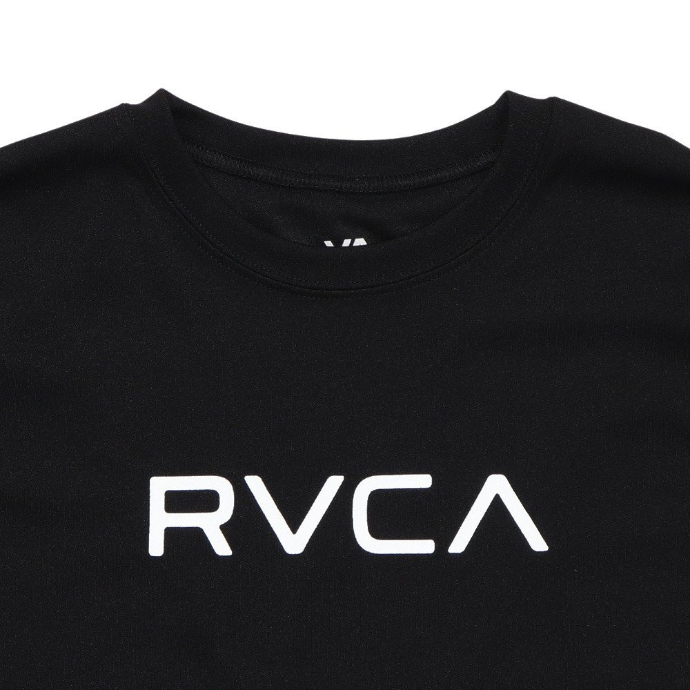 ルーカ（RVCA）（レディース）水陸両用 ラッシュガード BIG RVCA LOOSE FIT サーフ 半袖Tシャツ BG043852 BLK