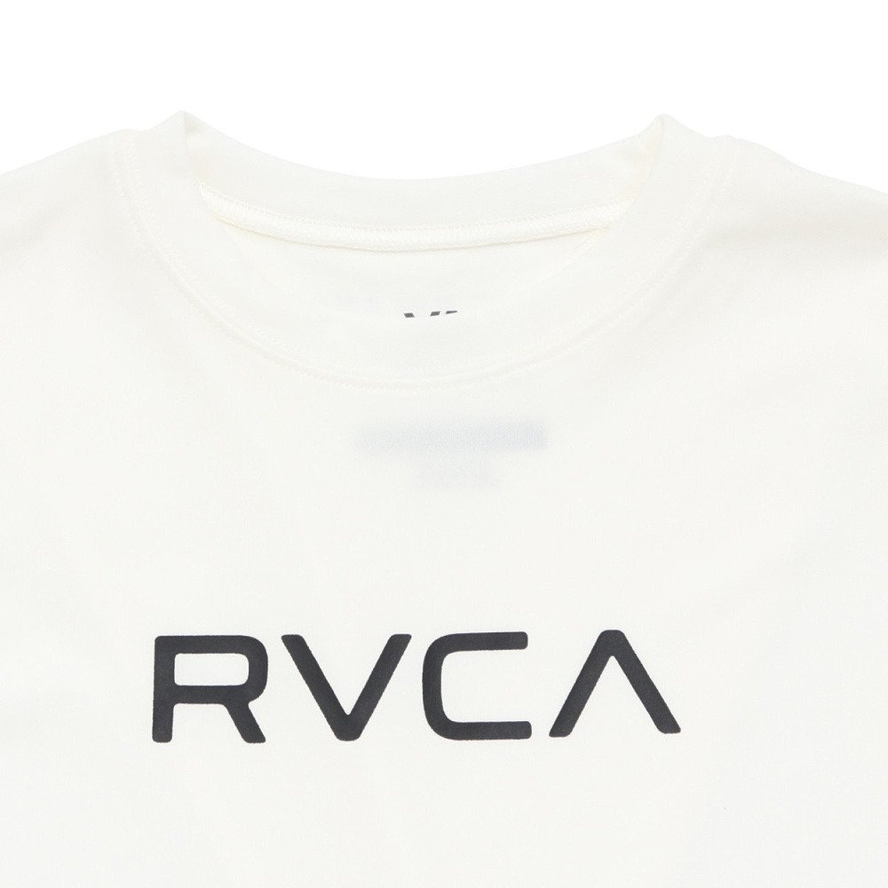 ルーカ（RVCA）（レディース）水陸両用 ラッシュガード BIG RVCA LOOSE FIT サーフ 半袖Tシャツ BG043852 WHT