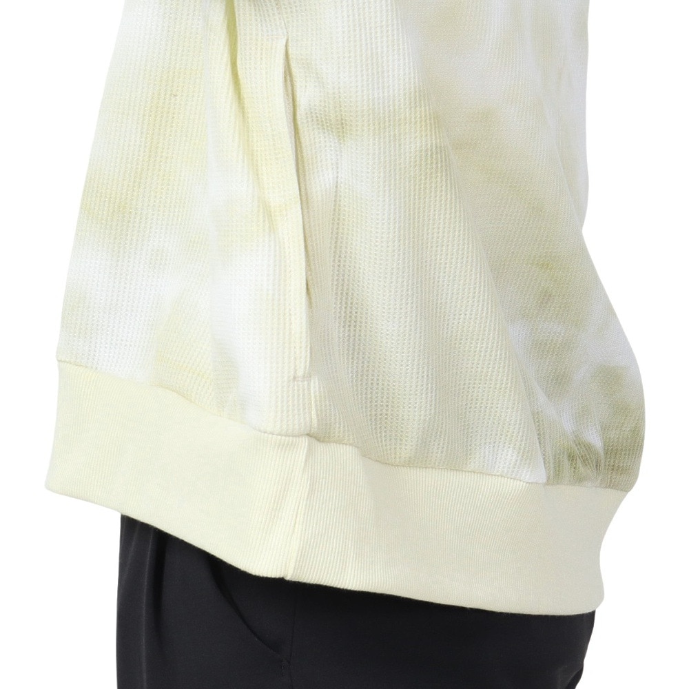 オーシャンパシフィック（Ocean Pacific）（レディース）UVカット 速乾 ワッフルジップ ラッシュガード パーカー 522488BEG ベージュ タイダイ 水陸両用