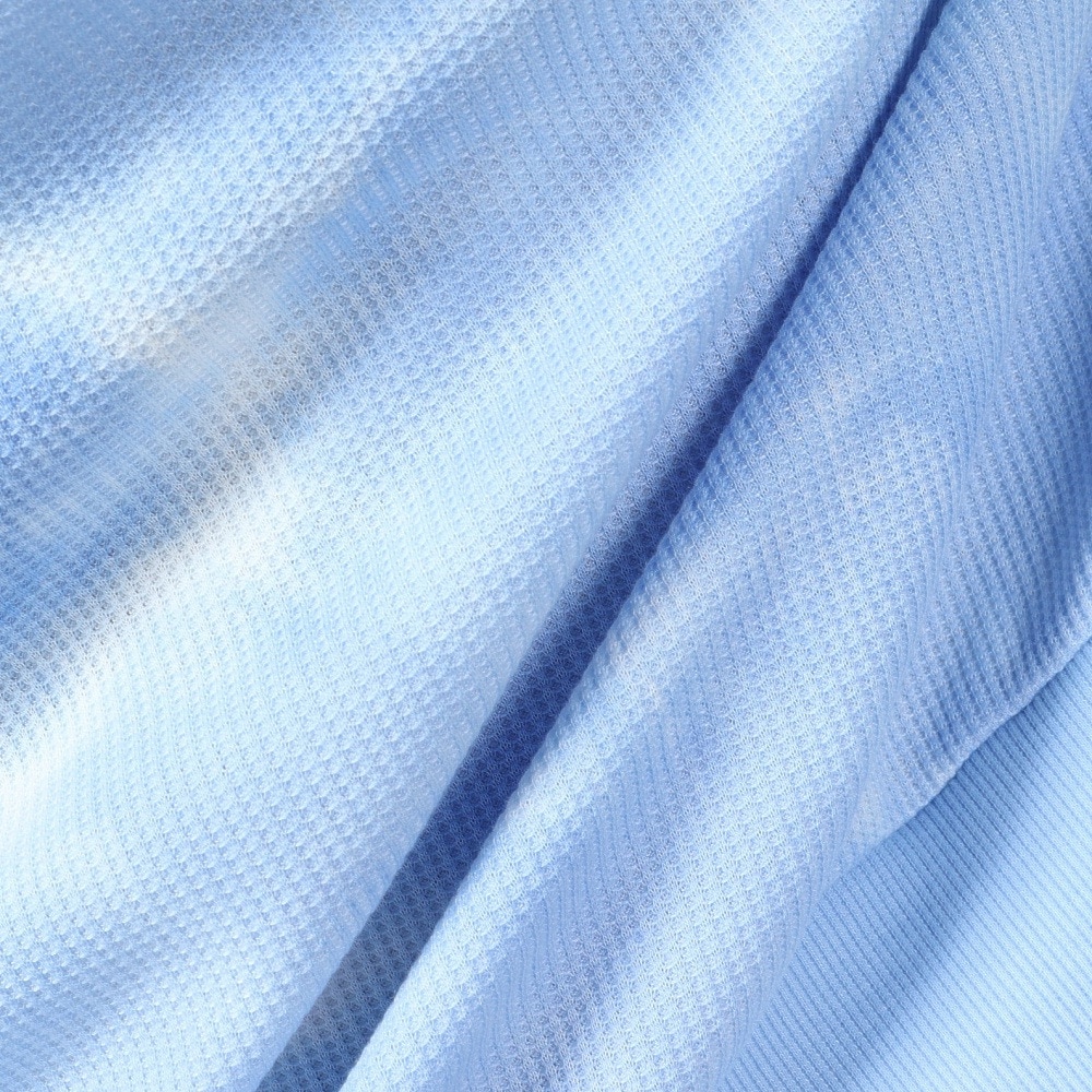 オーシャンパシフィック（Ocean Pacific）（レディース）UVカット 速乾 ワッフルジップ ラッシュガード パーカー 522488BLU ブルー タイダイ