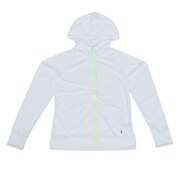 ラスティ（RUSTY）（レディース）長袖フルジップ SMILE ラッシュフード 9224672LIM