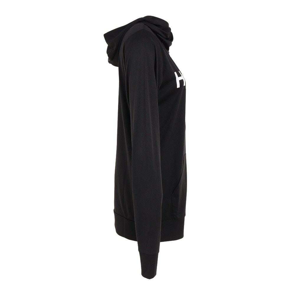 ハーレー（HURLEY）（レディース）UPF50+ 速乾 軽量 ストレッチ フルジップ パーカー ラッシュ RASH ONE AND ONLY WRG2320015-BLK
