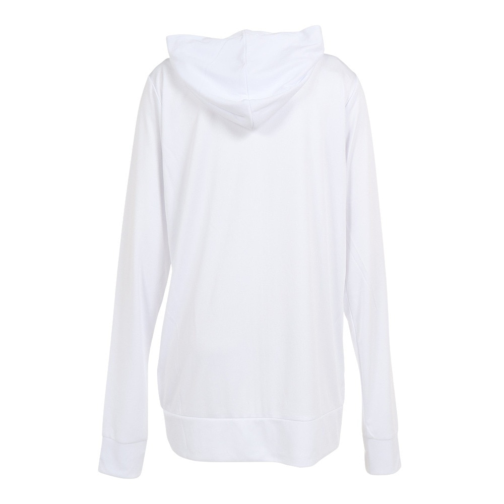 ハーレー（HURLEY）（レディース）UPF50+ 速乾 軽量 ストレッチ フルジップ パーカー ラッシュ RASH ONE AND ONLY WRG2320015-WHT
