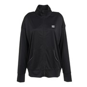 ビラボン（BILLABONG）（レディース）ラッシュガード 長袖 ジャージ 水陸両用 UVカット UPF50+ 紫外線対策 ジップアップ スタンド BD013891 BLK