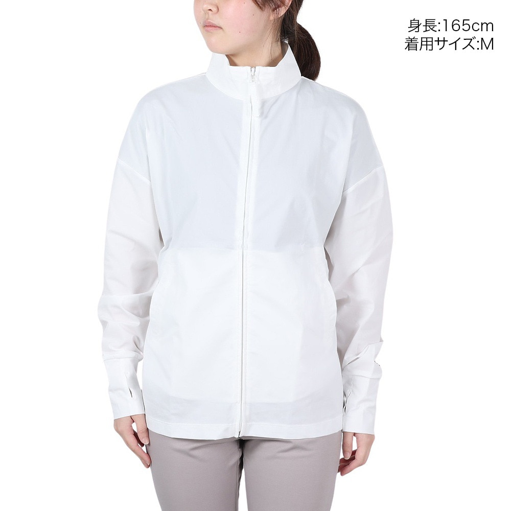 オーシャンパシフィック（Ocean Pacific）（レディース）ラッシュガード 長袖 水陸両用 UVパーカー 523469WHT