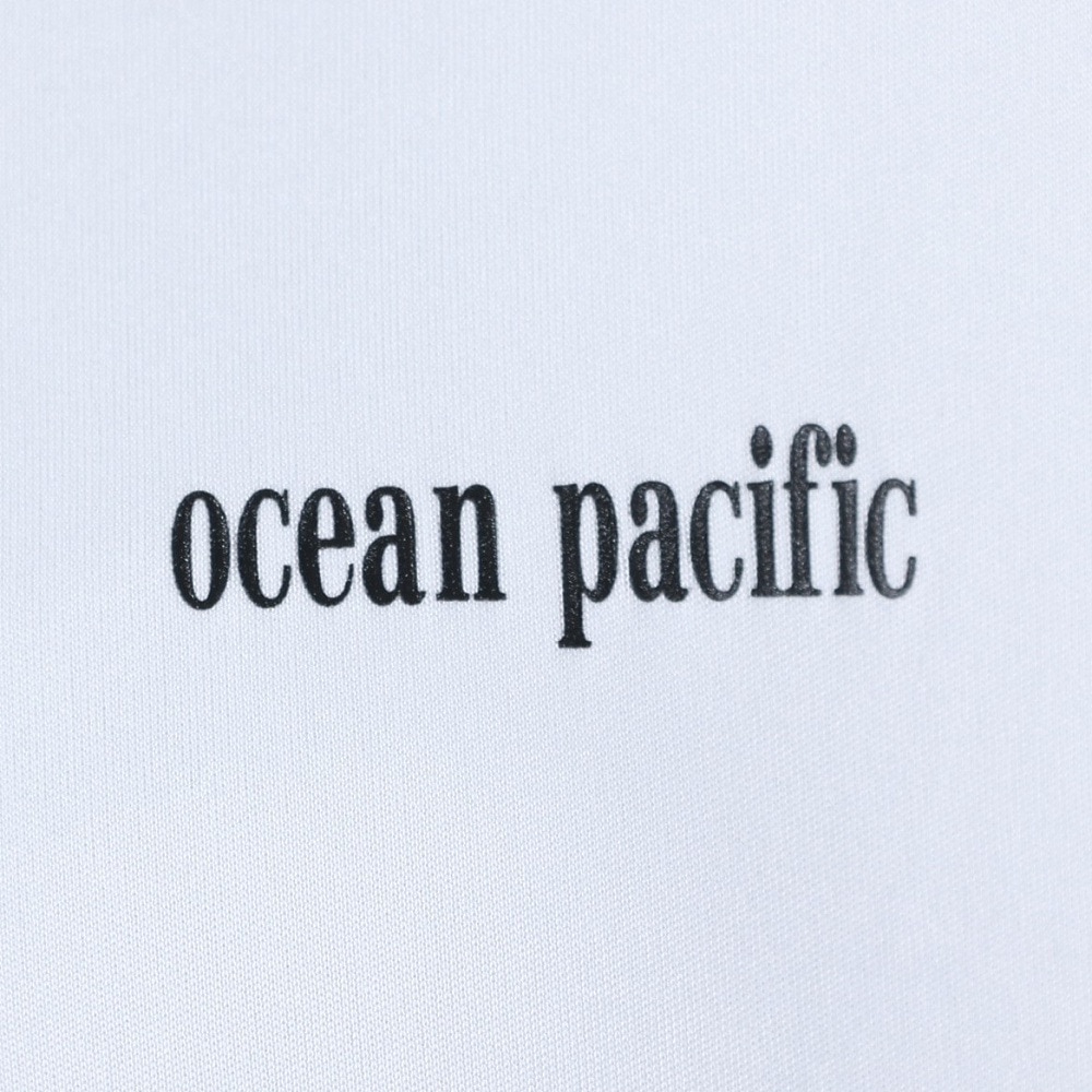 オーシャンパシフィック（Ocean Pacific）（レディース）ラッシュガード 長袖 UVパーカー 523489WHT