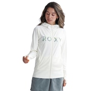 ロキシー（ROXY）（レディース）ラッシュガード 長袖 SIMPLY BOTANICAL ロゴ パーカー 24SPRLY241027OWT