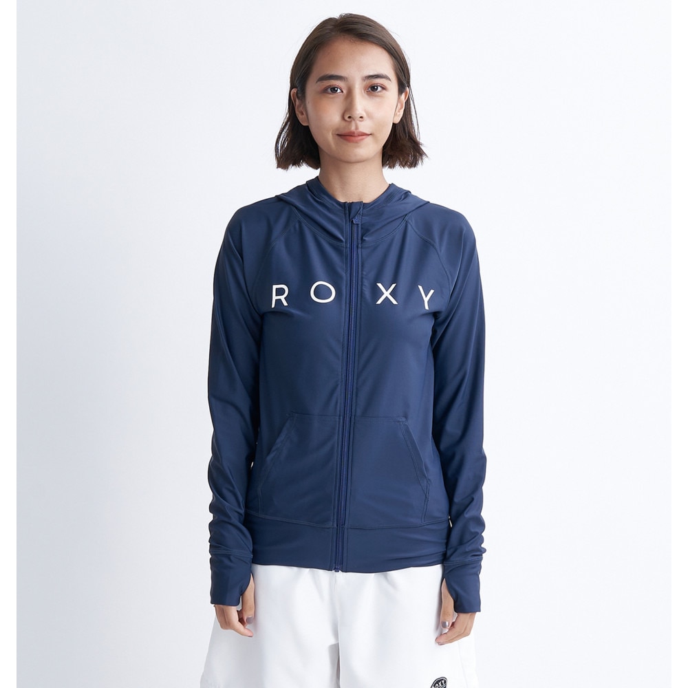 ロキシー（ROXY）（レディース）ラッシュガード 長袖 RASHIE パーカー 24SPRLY245033NVY