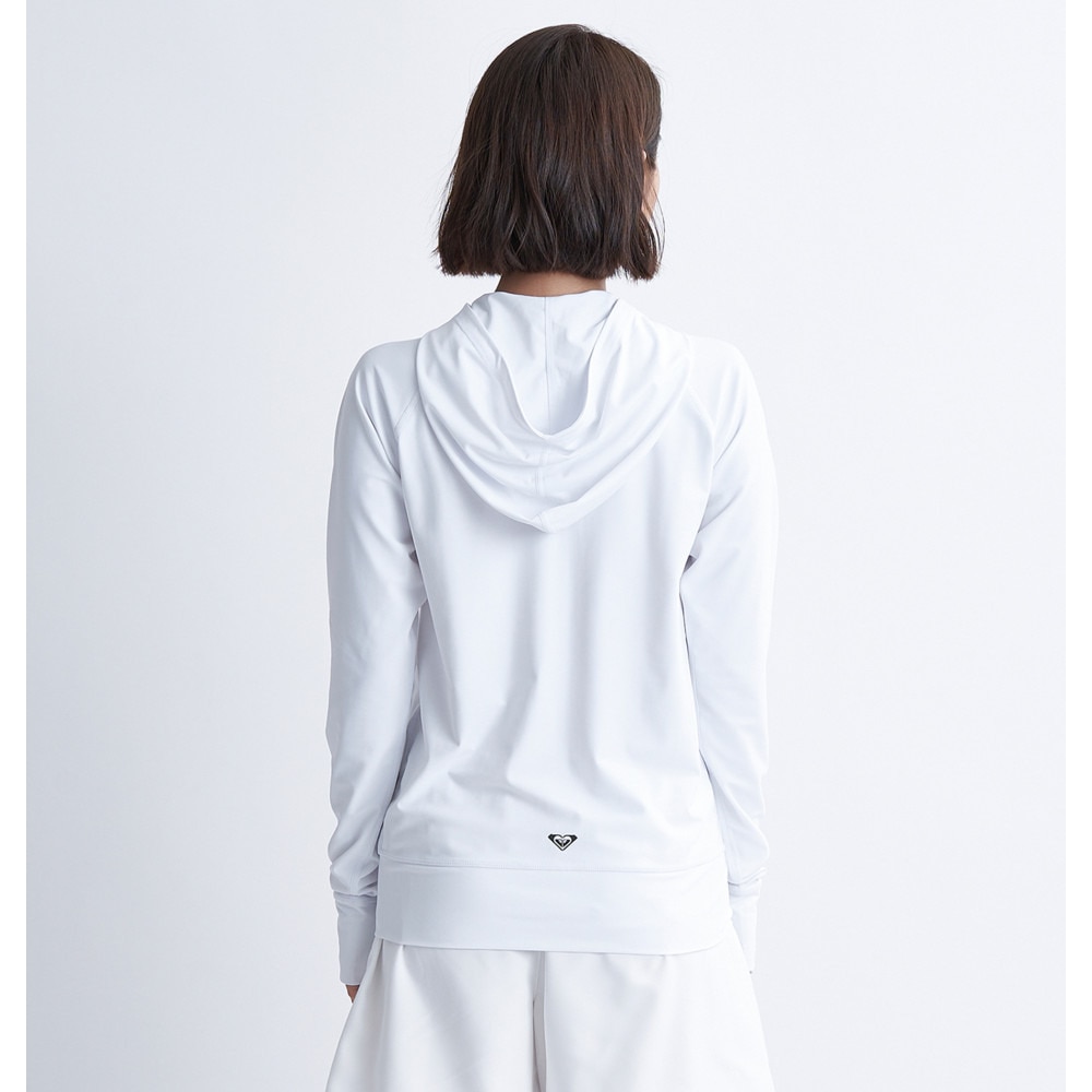 ロキシー（ROXY）（レディース）ラッシュガード 長袖 RASHIE パーカー 24SPRLY245033WHT