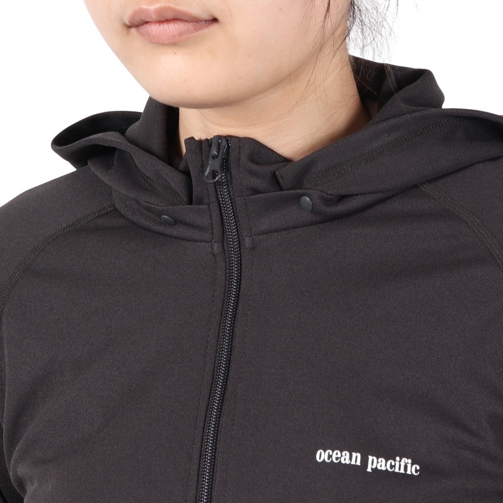 オーシャンパシフィック（Ocean Pacific）（レディース）長袖 2way ジップラッシュガード 524471CGY