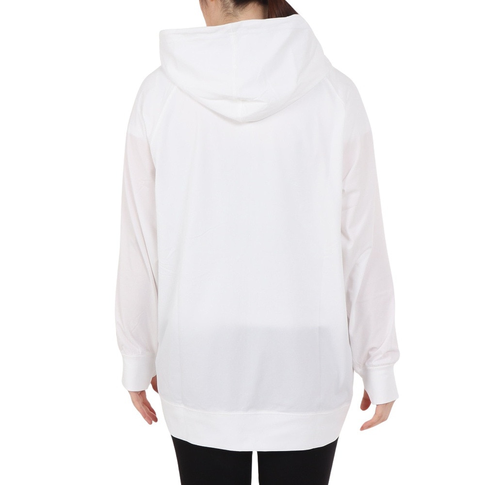 ルーカ（RVCA）（レディース）ラッシュガード 長袖 ジップ フーディ BE04C852 WHT ホワイト UVプロテクション