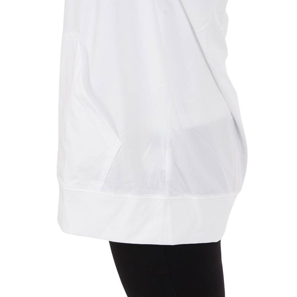 ルーカ（RVCA）（レディース）ラッシュガード 長袖 ジップ フーディ BE04C852 WHT ホワイト UVプロテクション