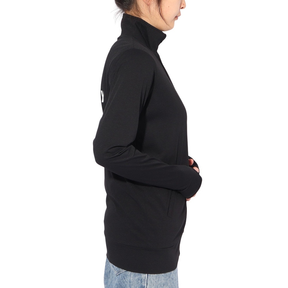 ハーレー（HURLEY）（レディース）ラッシュガード 長袖 ファントム グラフィック ジャケット 24WRG2320029-BLK